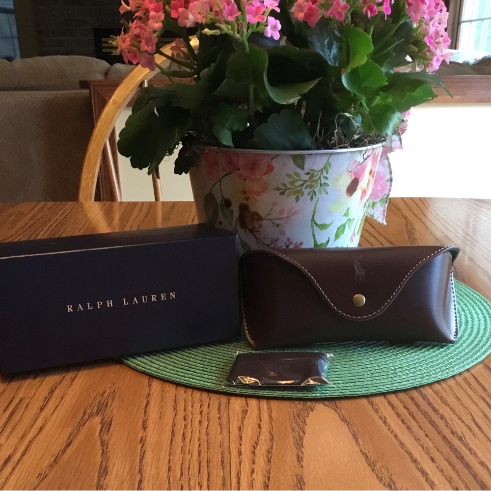 Polo Ralph Lauren eyeglass case